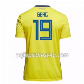 Fotbalový Dres Švédsko Berg 19 Domácí MS 2018